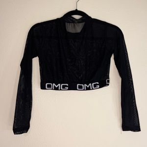 Sheer OMG Crop Top